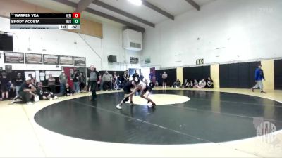 95 lbs Cons. Round 3 - Warren Vea, Harriet Eddy MS vs Brody Acosta, Hughson