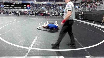 155 lbs Round Of 32 - Jason Clancy, Hawkins House vs Carter Wall-Portofee, Lawton