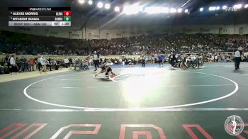 G6A-100 lbs Champ. Round 1 - Alexis Morris, Glenpool-Girls vs Myleigh Souza, Southmoore-Girls