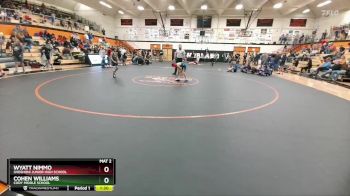 70 lbs Round 5 - Wyatt Nimmo, Shoshoni Junior High School vs Cohen Williams, Cody Middle School