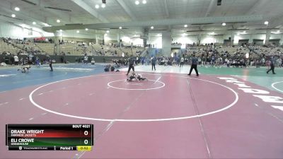 50 lbs Quarterfinal - Drake Wright, Fairview Jackets vs Eli Crowe, Grindhouse