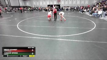 190 lbs Cons. Round 3 - Connor Simons, Neenah vs Brock Schmidt, Hortonville