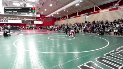 113 lbs Champ. Round 2 - Gibran Silva, Ukiah vs Haris Nurakhunov, Northgate