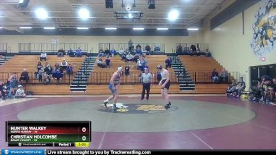 190 lbs 2nd Wrestleback (16 Team) - HUNTER WALKEY, North Murray vs Christian Holcombe, Banks County