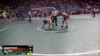 D 3 195 lbs Quarterfinal - Will York, Episcopal vs Jackson Perdue, DeLaSalle