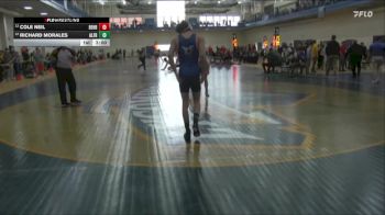 141 lbs Cons. Round 1 - Richard Morales, Alfred State vs Cole Neil, Penn State Behrend