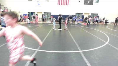 53-57 lbs Champ. Round 3 - Evangeline Denney, MN vs Nova Sebolt, IA