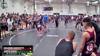 65 lbs Cons. Semi - Gabryel Baxley, KC Elite Training Center vs Jayliannes Hardguittini, Mighty Warriors Wrestling Acad