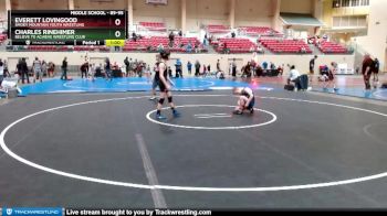 89-95 lbs Round 3 - Charles Rinehimer, Believe To Achieve Wrestling Club vs Everett Lovingood, Smoky Mountain Youth Wrestling