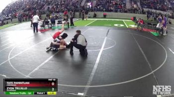 165 lbs Quarterfinal - Zyon Trujillo, Silverado vs Tate Pamintuan, Coronado