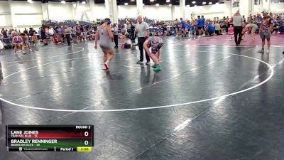 190 lbs Round 2 (6 Team) - Bradley Renninger, Brawlers Elite vs Lane Joines, Team STL Blue