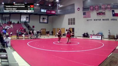 207 lbs Cons. Round 3 - Peyton Welt, William Jewell College vs Estrella Vasquez-Gutierrez, Chadron