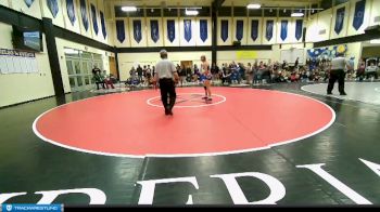 130lbs Cons. Round 4 - Dixie Williams, Tonasket (Girls) vs Saya Grigg, Ida B. Wells