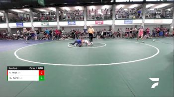 77-82 lbs Semifinal - Lawson Kurtz, Sparta Junior Bulldogs vs Apollo Rock, STL Warrior