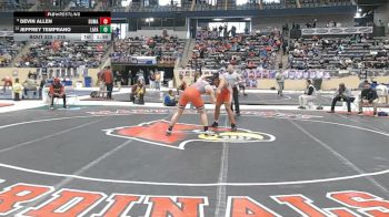 215 lbs Champ. Round 2 - Devin Allen, Dupont Manual vs Jeffrey Temprano, Lafayette