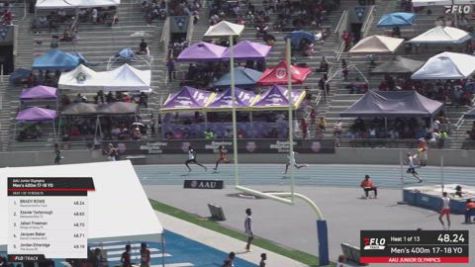 2026 AAU Junior Olympic Games - Youth Boys' 400m, Semi-Finals 2 - Age 17-18