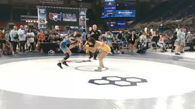 115 lbs Cons. Rd Of 64 - Megan Roney, Massachusetts vs Elena Lopez, California