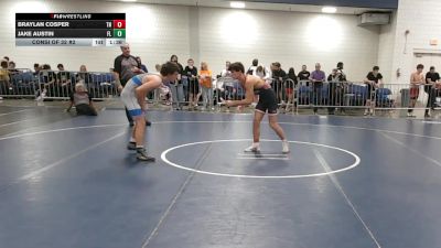 144 lbs Consi Of 32 #2 - Braylan Cosper, TN vs Jake Austin, FL