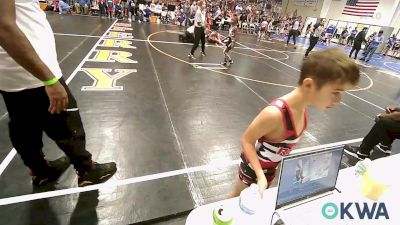 64 lbs Round Of 16 - Bj Gahagan, Pin-King All Stars vs Cooper Mehigan, Rhodes Supreme Avengers