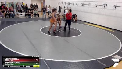 185 lbs Round 2 - Lillian Niebla, Threshold WC vs Brianna Macias, Threshold WC