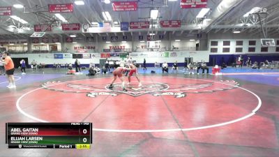 149 lbs Cons. Round 5 - Abel Gaitan, Grand View (Iowa) vs Elijah Larsen, Grand View (Iowa)