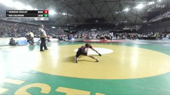 Boys 3A 132 lbs Cons. Semi - Koi Calhoun, Lakes vs Hudson Hoalst, White River