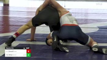 141 lbs Round Of 16 - Ian Oswalt, Brown vs Darren Miller, Bucknell