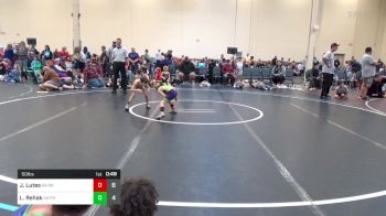 50 lbs Rr Rnd 3 - Jeffrey Lutes, Ragin Raisins Concord K-4 vs Luke Rehak, Phoenix WC K-4