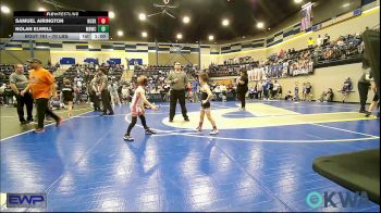 52 lbs 3rd Place - Samuel Airington, Husky WC vs Nolan Elwell, Mustang Bronco Wrestling Club