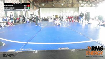 90 lbs Rr Rnd 3 - Liam Garcia, Mojo Mulisha 12u vs Easton Bowen, Standfast