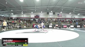 157 lbs Cons. Round 2 - Dalen Kimble, Kentucky Wesleyan vs Jonathan Fogus, Shorter