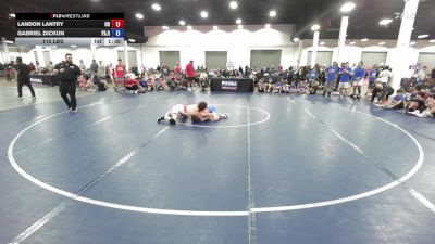 115 lbs Landon Lantry, Oregon vs Gabriel Dickun, Pennsylvania Red