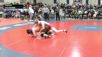 120 lbs 3rd Place - Ryan Gill, North Attleborough vs Kyle Ghareeb, Agawam
