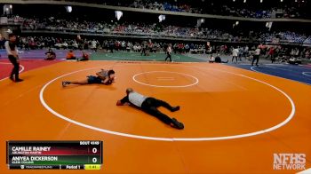 6A 138 lbs Quarterfinal - Camille Rainey, Arlington Martin vs Aniyea Dickerson, Klein Collins