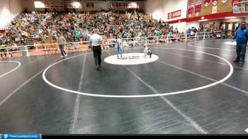 77 lbs Quarterfinal - Ryett Trehearne, Shoshoni Junior High School vs Taylor Freeman, Lander Middle School