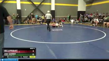 112 lbs Round 2 (4 Team) - Ady Lundquist, Potentially Dangerous vs Zoey Barber, Chasing Titles