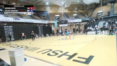 138 lbs Champ. Round 2 - Aaliah Guebara, Maize Wrestling Club vs Jazrine Nieto, Colby Community College