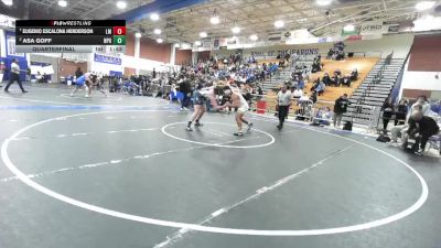 190 lbs Quarterfinal - Eugenio Escalona Henderson, La Mirada vs Asa Goff, Newport Harbor