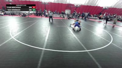 16U Boys - 144 lbs Semis - Tyler Berchtold, South St. Paul Wrestling Club vs Dax Steinbach, CrassTrained: Weigh In Club