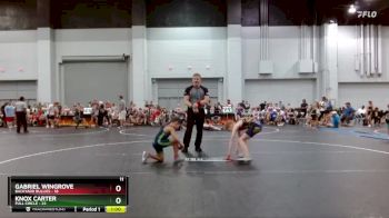 75 lbs Semis (4 Team) - Gabriel Wingrove, Backyard Bullies vs Knox Carter, Full Circle