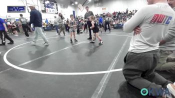 60 lbs Consolation - Lincoln Hartley, ARDMORE TAKEDOWN CLUB vs Axel Atteberry, Team Worx Wrestling Club
