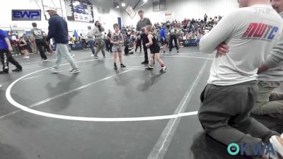 60 lbs Consolation - Lincoln Hartley, ARDMORE TAKEDOWN CLUB vs Axel Atteberry, Team Worx Wrestling Club