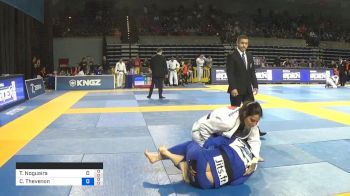 Talita Nogueira vs Claire-France Thevenon 2019 Pan Jiu-Jitsu IBJJF Championship