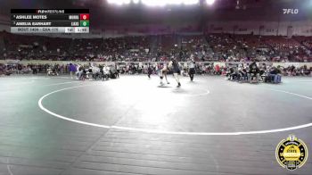 G5A-170 lbs Semifinal - Ashlee Motes, Morrison-Girls vs Amelia Earhart, Little Axe-Girls