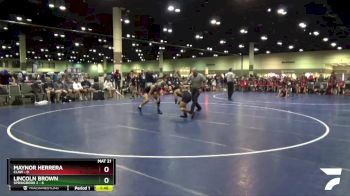 113 lbs Round 1 (16 Team) - Maynor Herrera, CLAW vs Lincoln Brown, Springboro 2