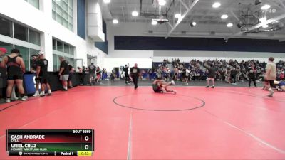 126 lbs Cons. Round 7 - Cash Andrade, CVBJJ vs Uriel Cruz, Menifee Wrestling Club