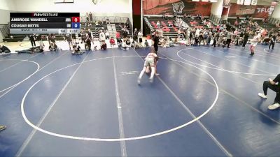 165 lbs Semifinal - Cougar Betts, Uintah Wrestling vs Ambrose Wandell, Aviator Wrestling Academy