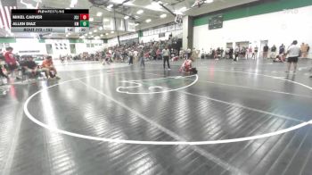 157 lbs Cons. Round 6 - Mikel Carver, Jefferson City Jays vs Allen Diaz, Kearney Matcats