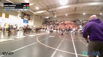 106 lbs Rr Rnd 2 - Grady Langham, Honey Badgers Wrestling Club vs Grason Baker, Mannford Pirate Youth Wrestling