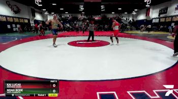 215 lbs Quarterfinal - Kai Lucas, Redondo Union vs Noah Bode, Vista Murrieta